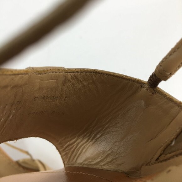 Hush Puppies Chamomile Tan Heel Sandals Size 8.5M - Picture 11 of 14